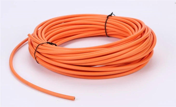 PUR Orange Or Red Optical Cable POF 1.0mm*2.2 Or 2.2mm*4.4 Single Core Or Dual Core Cable