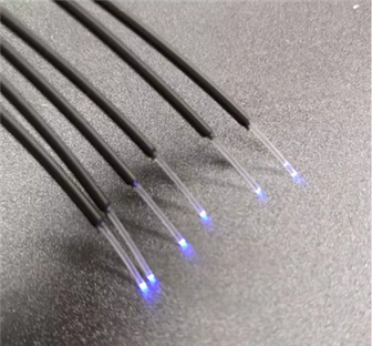 Optical Fiber Plastic Black PE Inner 0.75mm Core Outer 1.0mm/2.2mm Plastic Fiber Optic Cable Pof Fiber Optic Cable