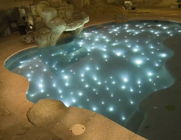 Starlight Pool Fiber Optic Cable End Glow LED Light Source For Floor Pool Lighting